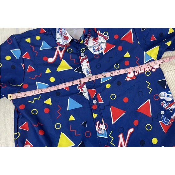 Nashville Sounds Baseball Decades Button Down Top Shirt Adult M SGA Brewers 2000 - Picture 14 of 15